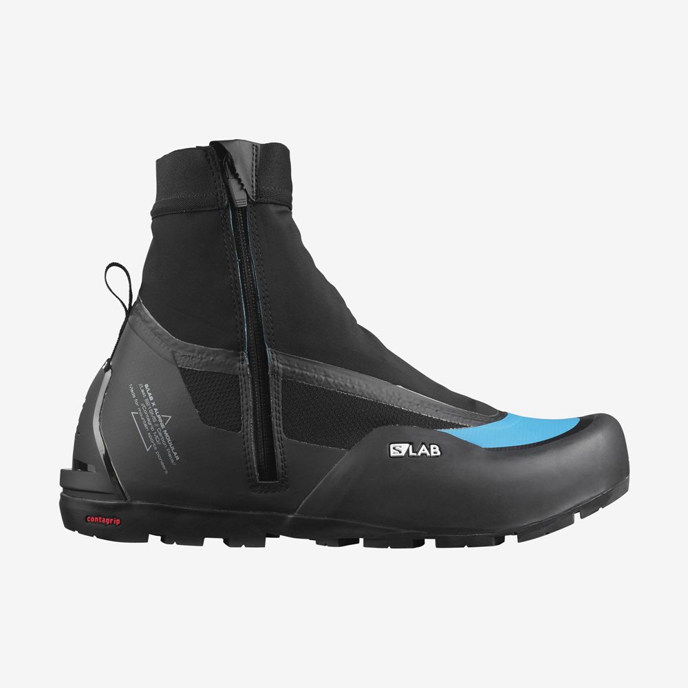 SALOMON S/LAB X ALPINE MODULAR Philippines - Men's Trail Running Shoes - Black | 018564-GTJ